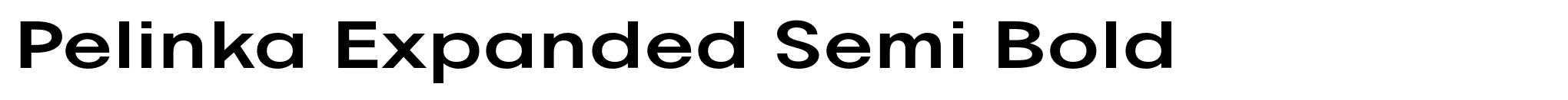Pelinka Expanded Semi Bold image